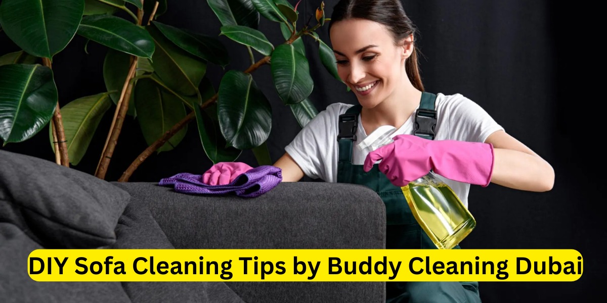 DIY Sofa Cleaning Tips by Buddy Cleaning Dubai
